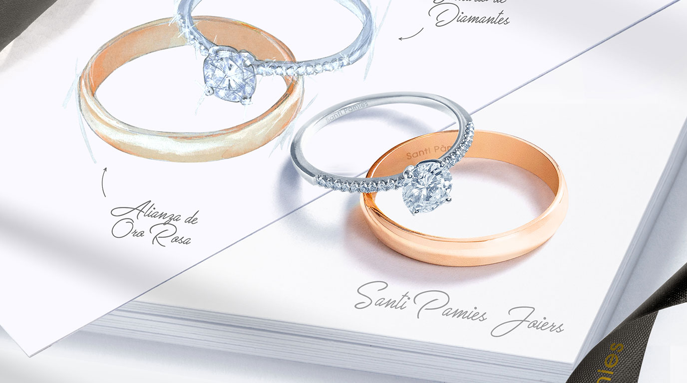 Editorial collection frame for Santi Pàmies