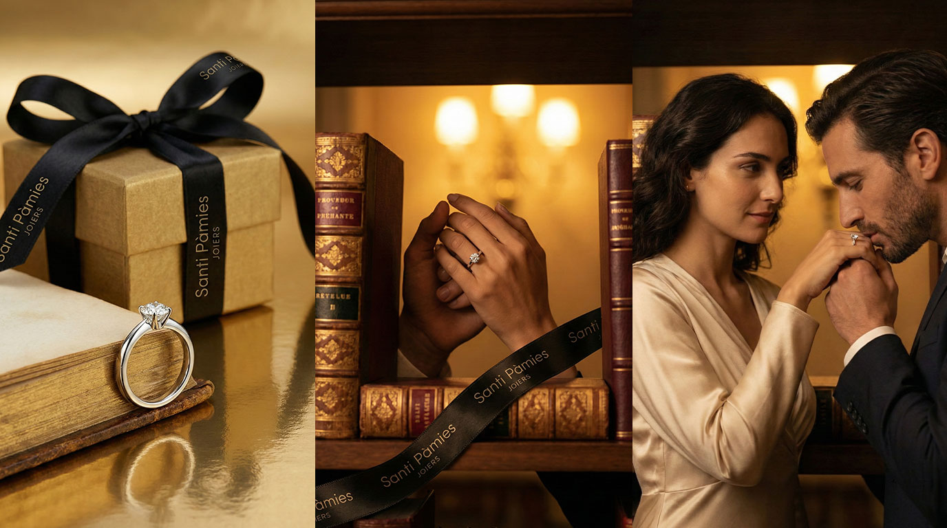 Santi Pàmies piece in a refined editorial setting